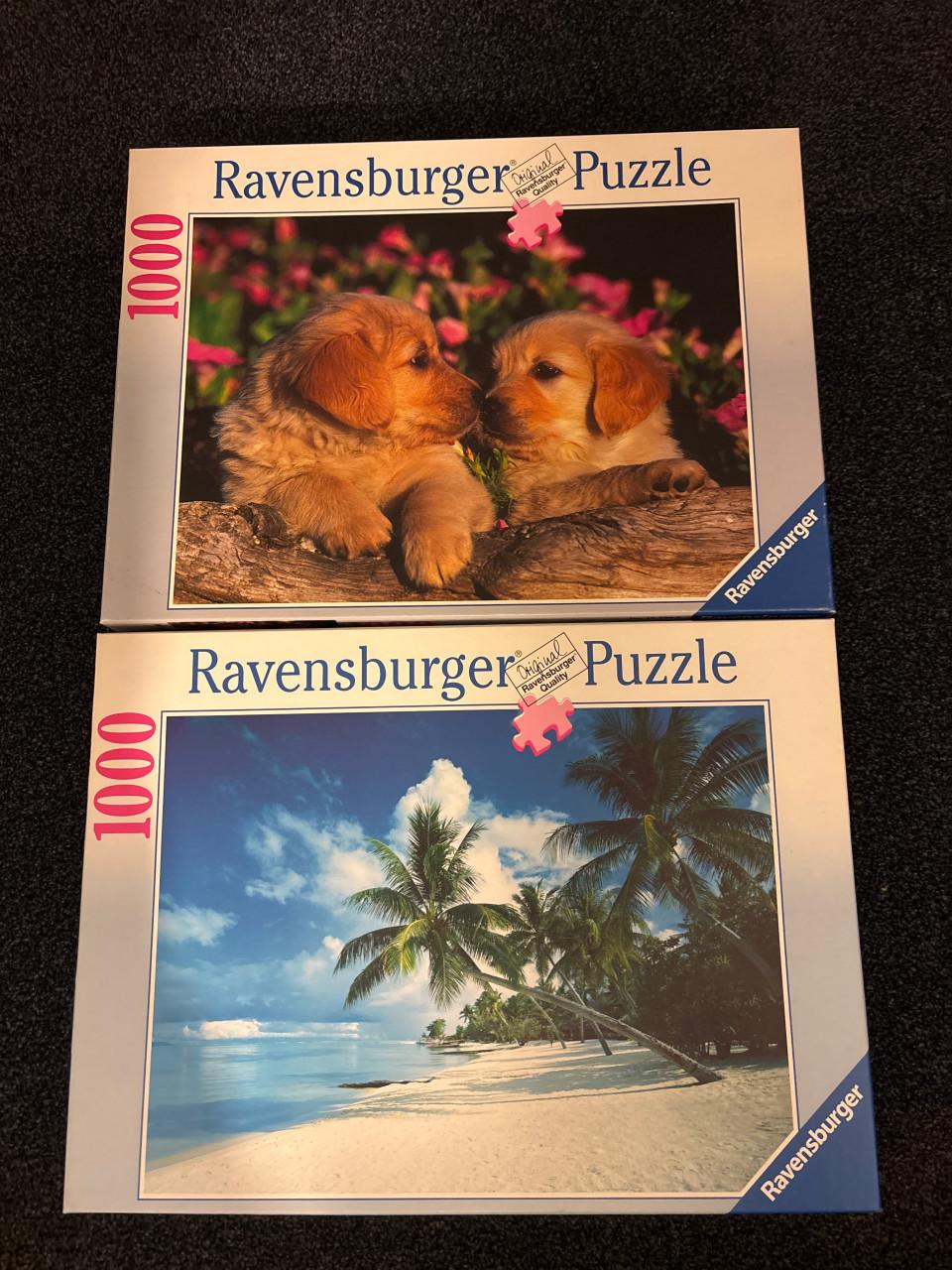 Ravensburger puzzels 1000 stukjes
