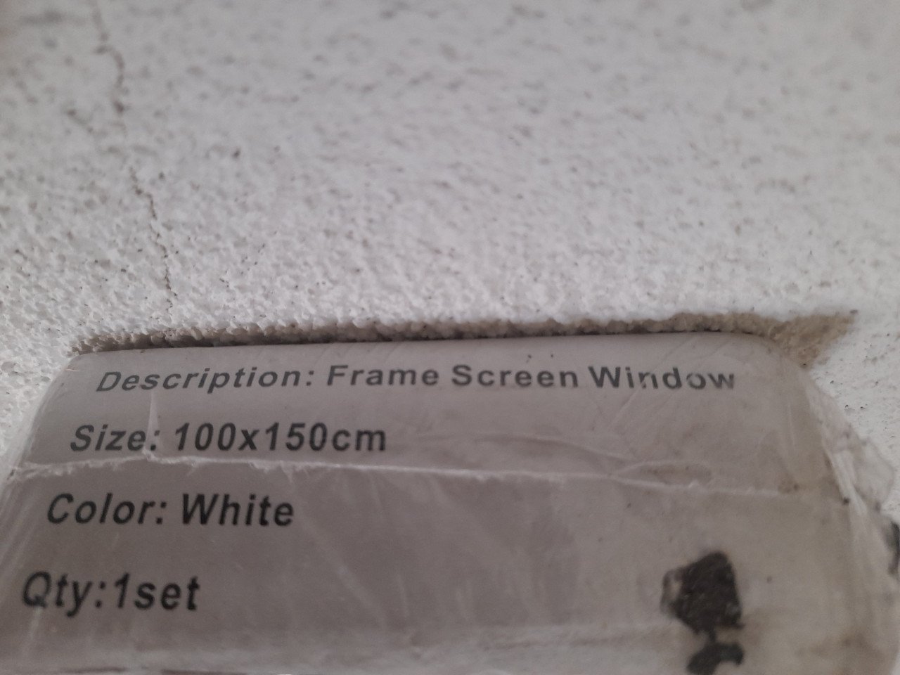 Raam hor 100 x 150  ( nieuw ) op maat te maken!