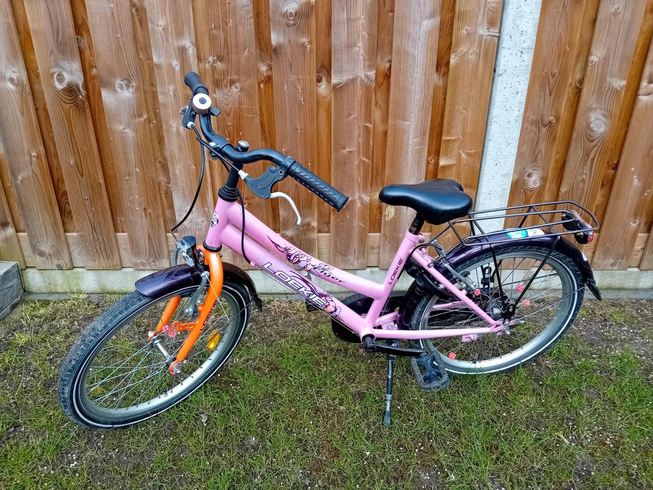 Meisjesfiets 22 inch