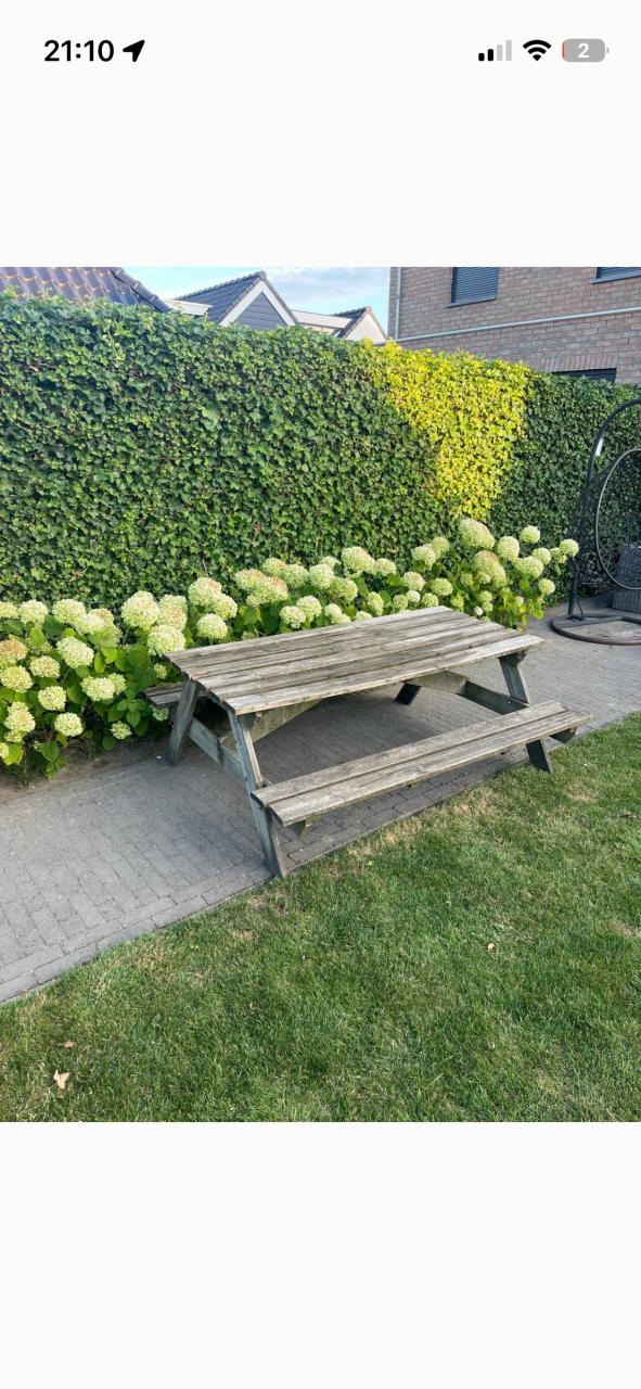 Picknick tafel