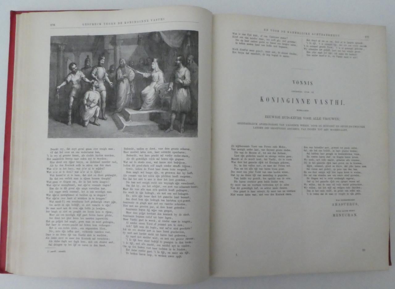 ALLE DE WERKEN van JACOB CATS, 1880/88 - in 2 delen - 1e druk!