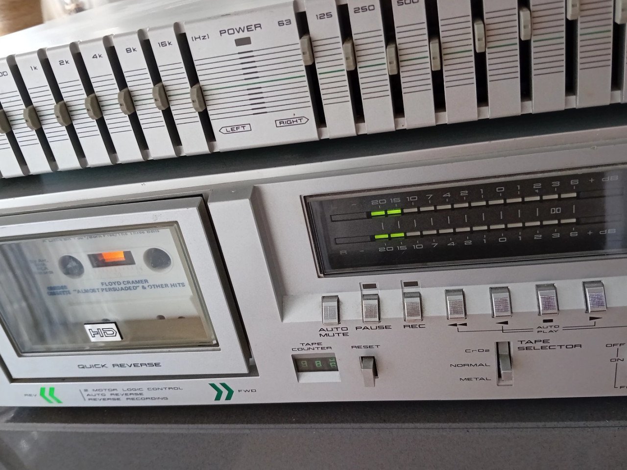 Vintage akai CS-F33R cassettedeck.
