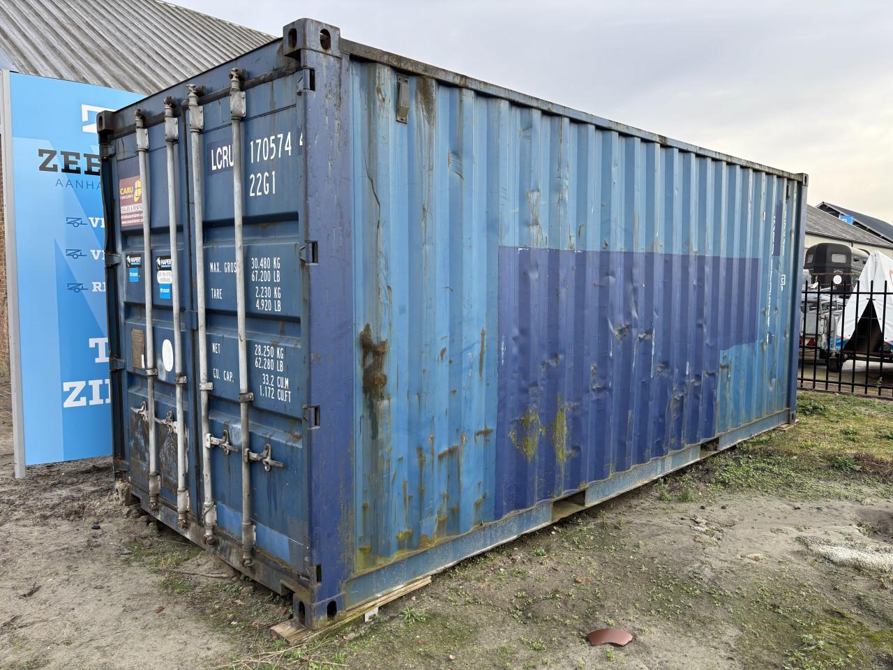 Container 20ft zeecontainer opslagcontainer in prima staat