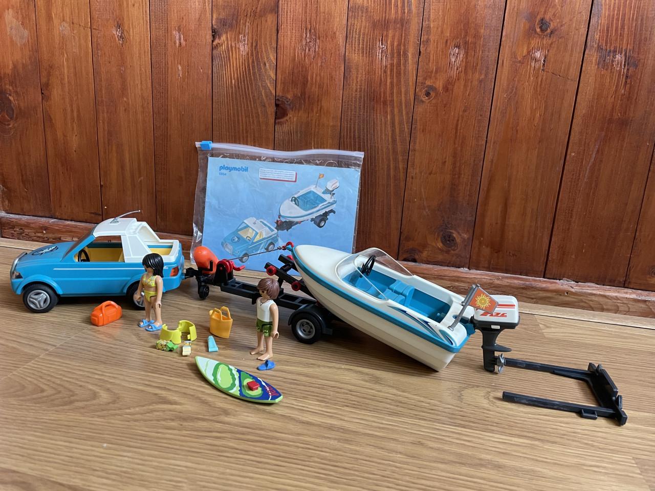 Playmobil 6864 puck-up met speedboot