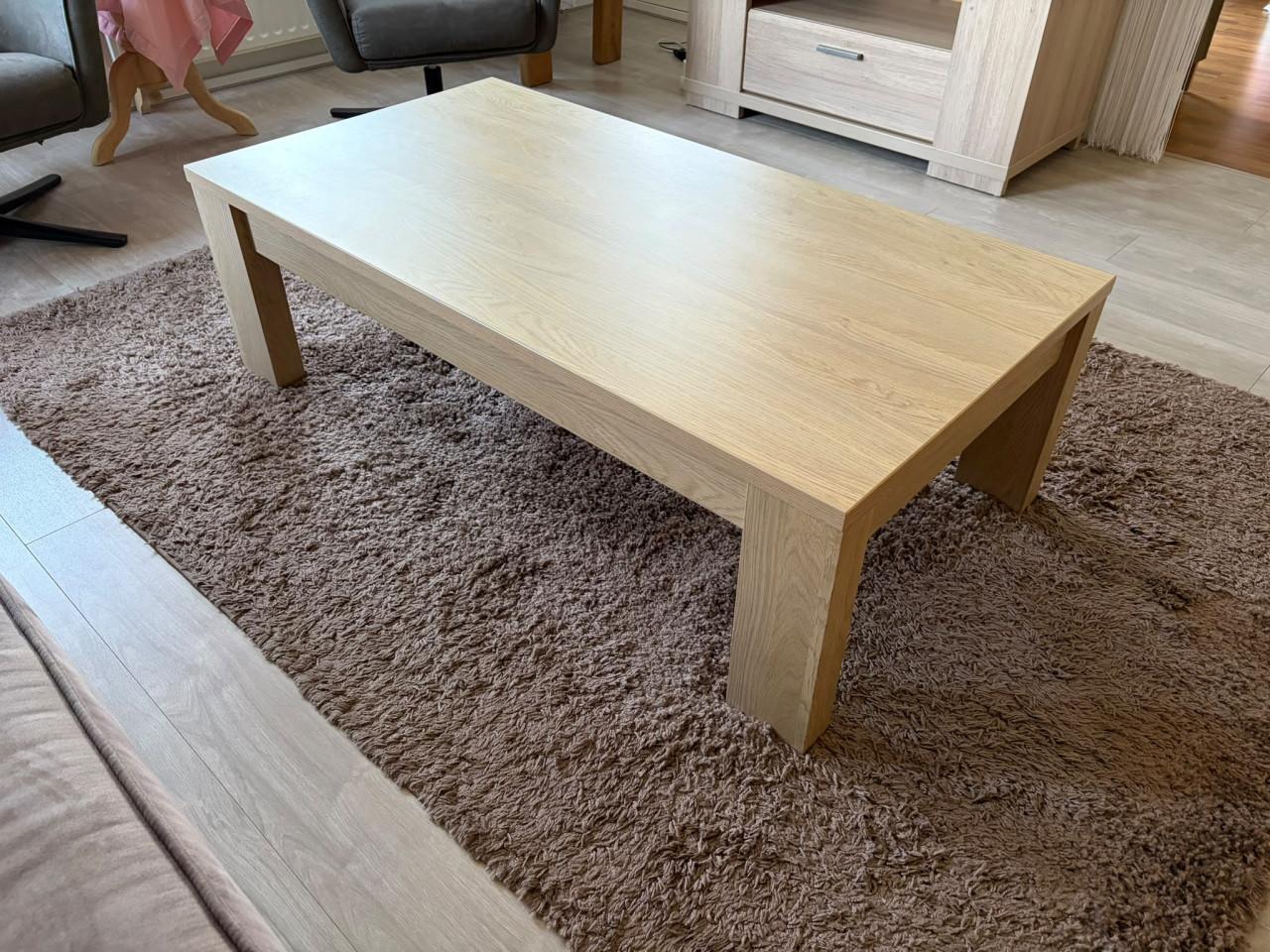 Salontafel licht hout