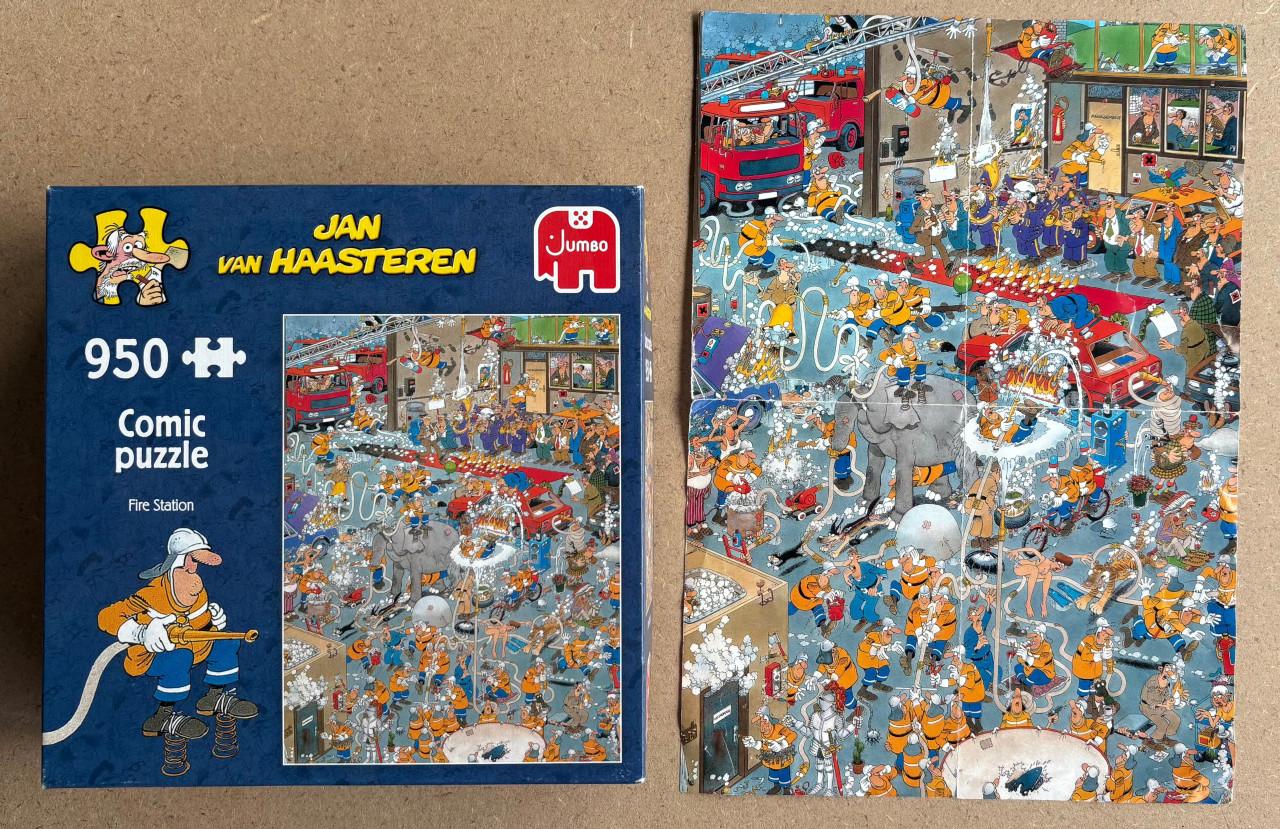 Puzzel - Jan van Haasteren “Brandweerkazerne” - 950 stukjes