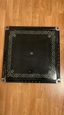 Geëmailleerde haardplaat