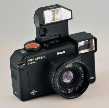 AGFA OPTIMA Flash electronic zoekercamera