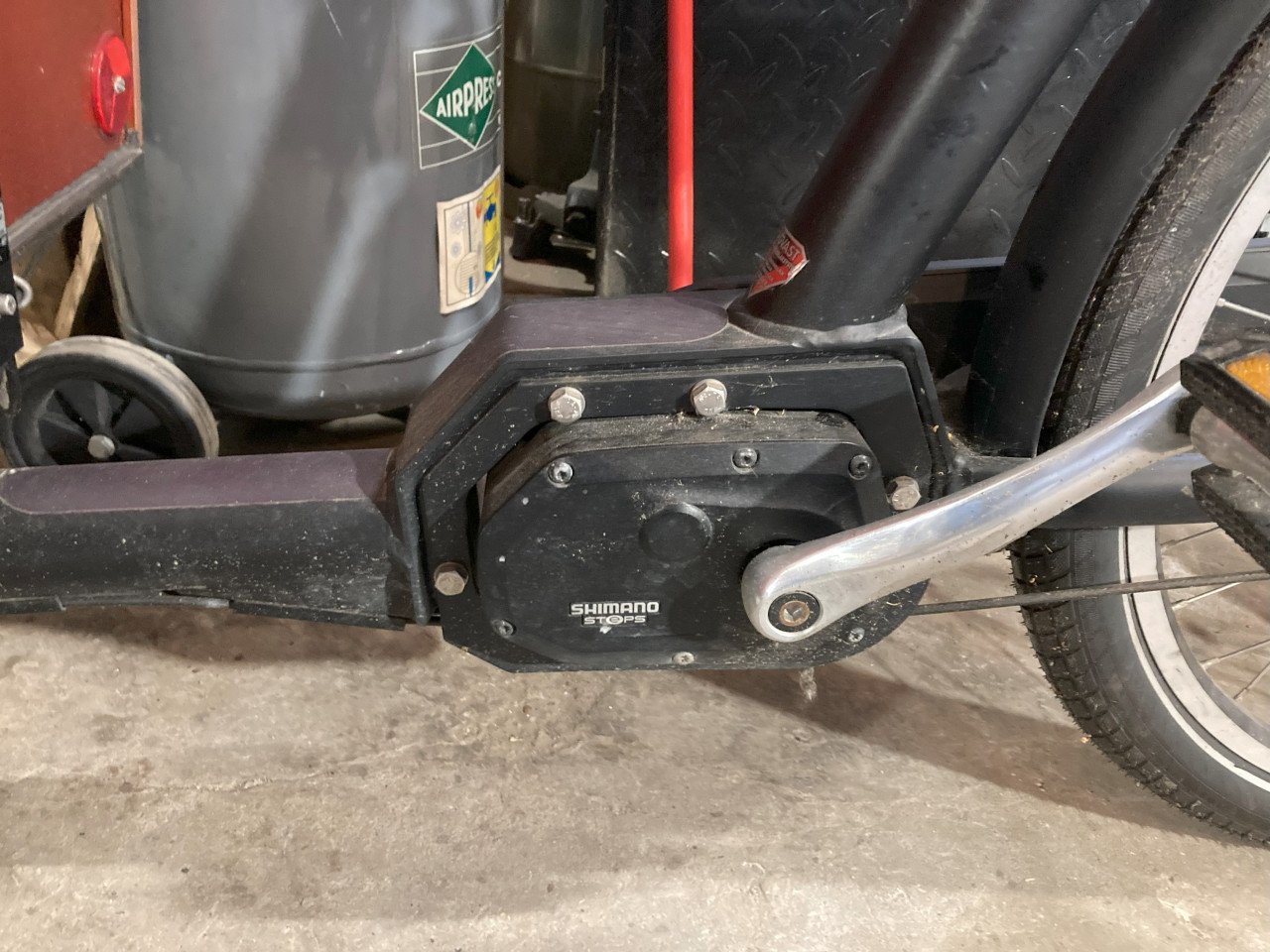 Te koop goede bakfiets met ondersteuning