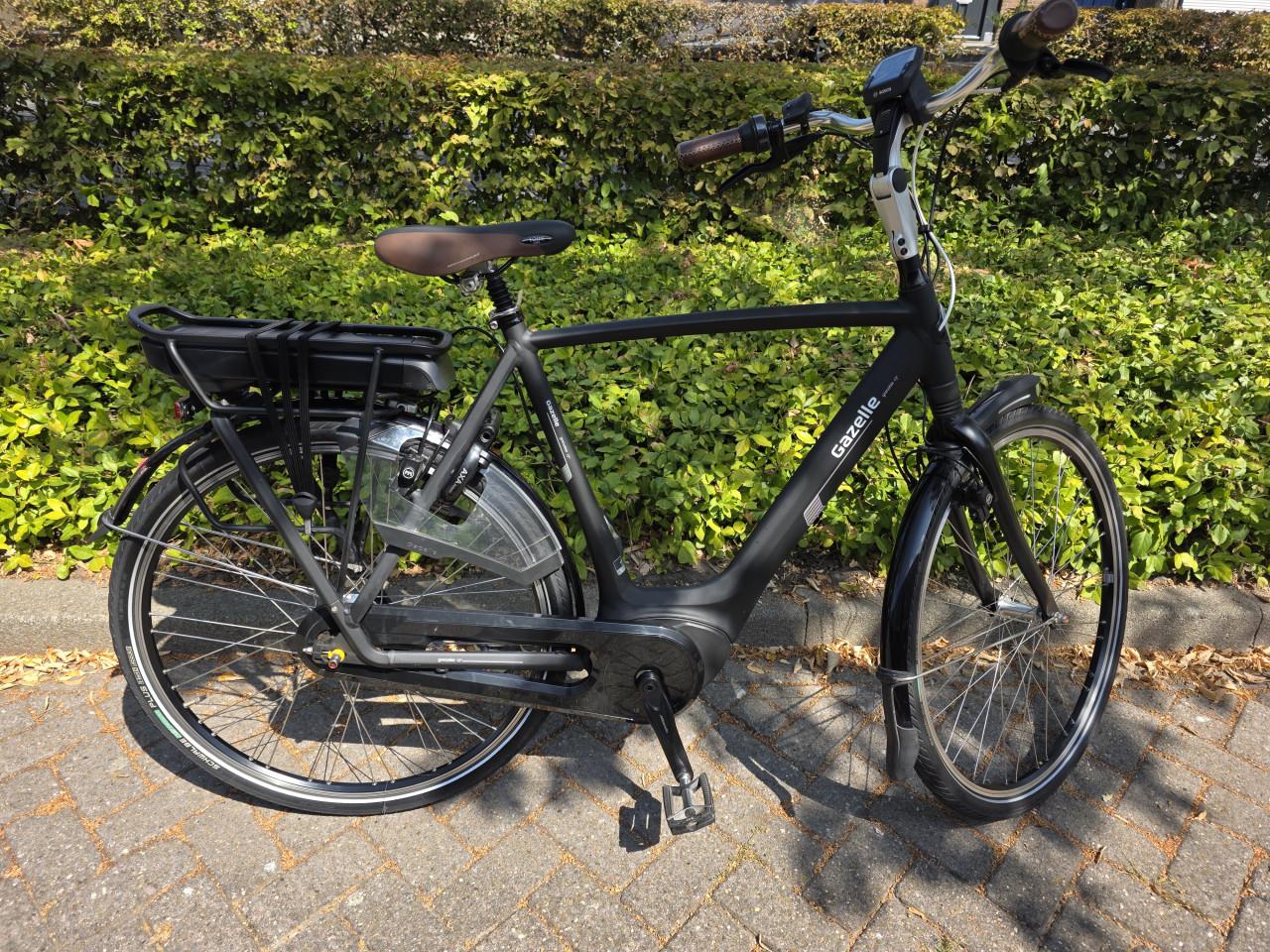 Schitterende Gazelle Grenoble elektrische heren fiets Bosch middenmotor