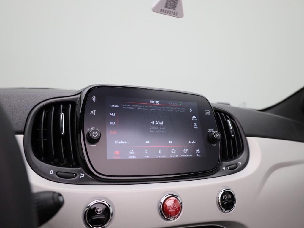 Fiat 500 C 1.0 hybrid star | cabrio | half-leder | navigatie | climate cont