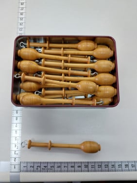Kantklosjes met haakje