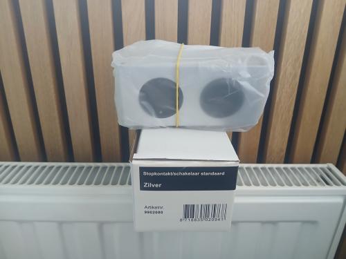 Stopcontact en licht schakelaar