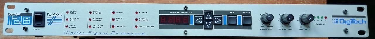 Digitech Digital Signal Processor 128 DSP+ Multi-Simultaneous Effects Proce