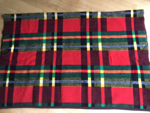 Vintage wollen deken