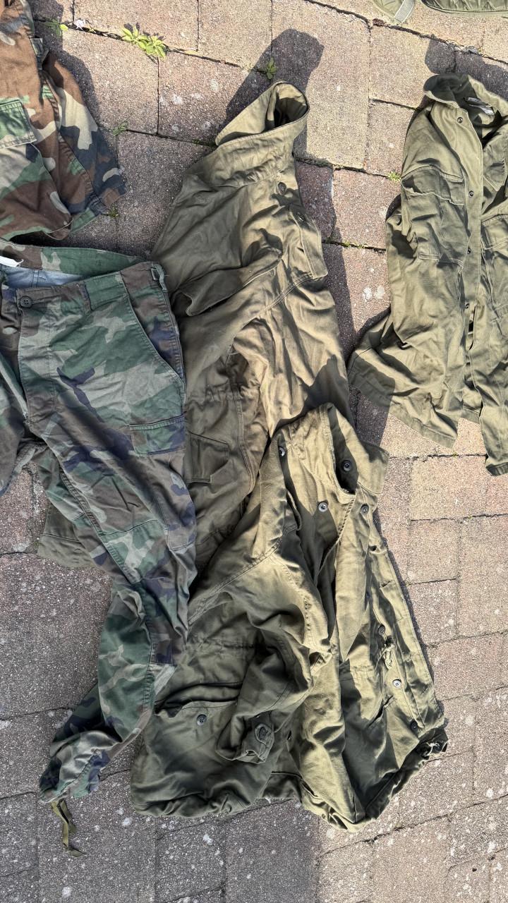 Militaire kleding nederlands en amerikaans