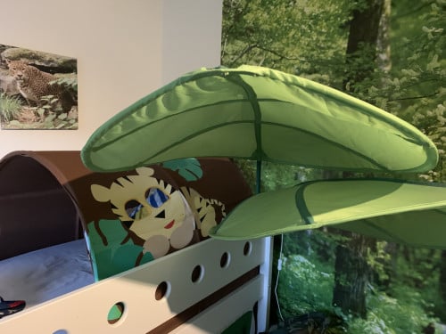Flexa Halfhoogslaper thema jungle