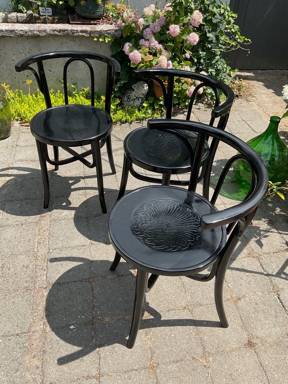3 Thonetstoelen