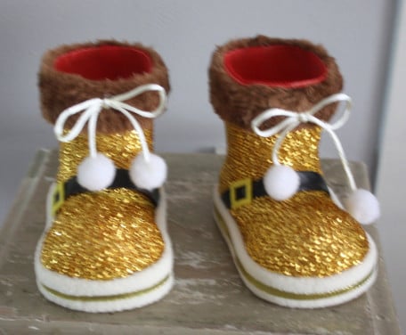 Set van 2 glitterschoenen