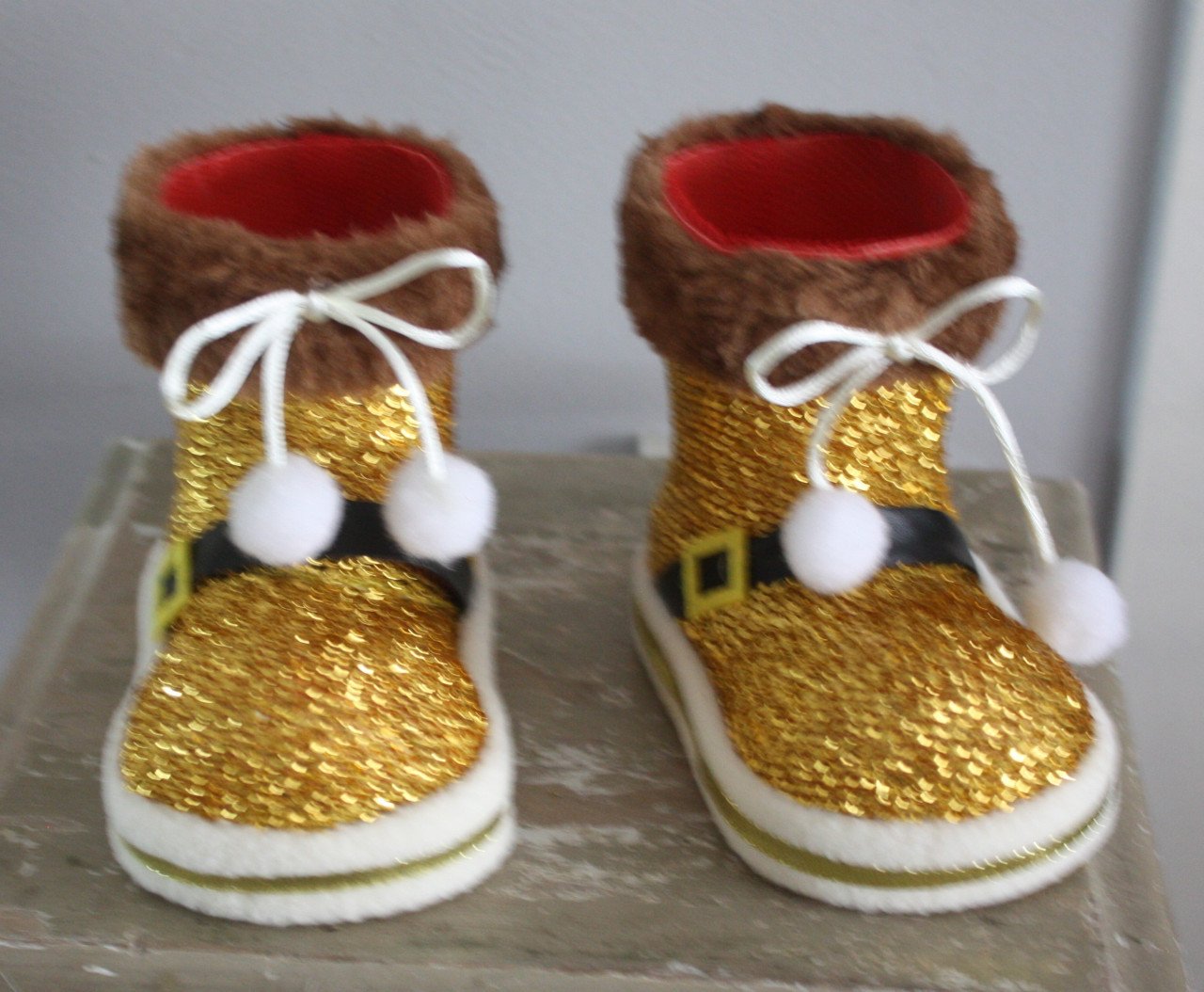 Set van 2 glitterschoenen