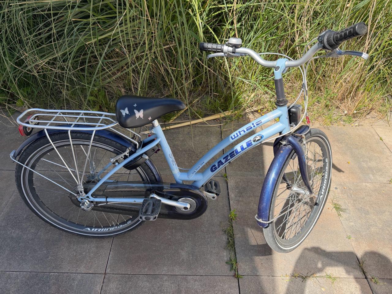 Kinderfiets Gazelle Whale framemaat 38cm met 3 versnellingen