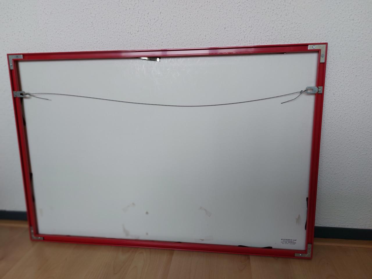 Mooie rode wissellijst.