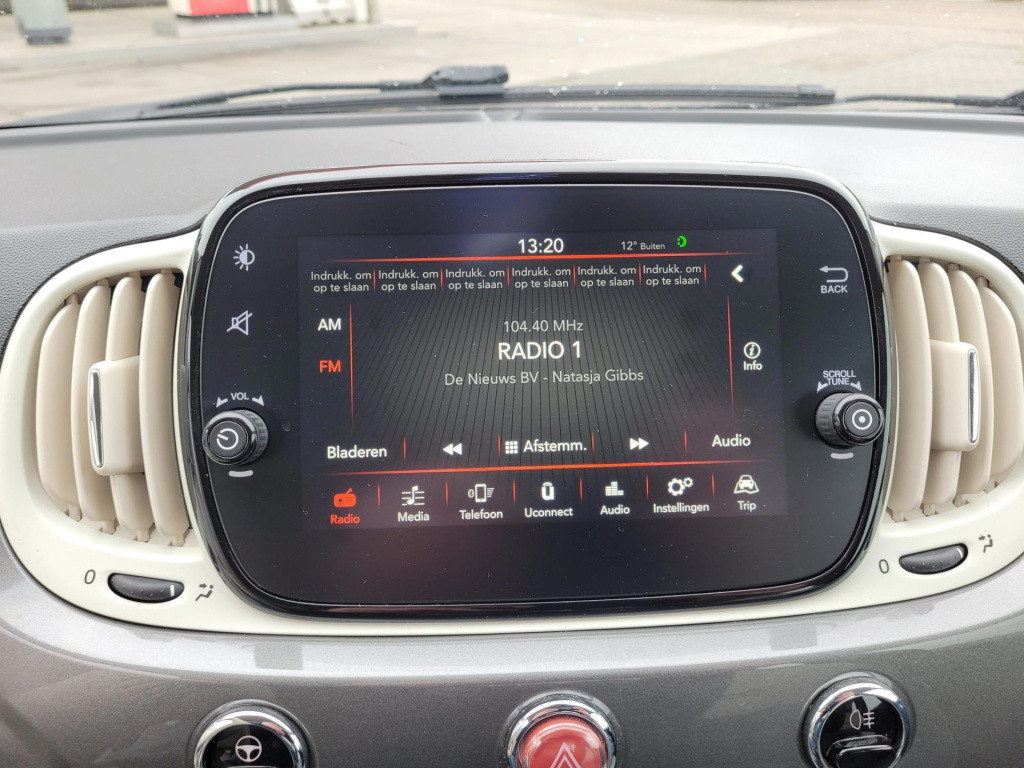 Fiat 500 1.0 hybrid star u connect i navi by app i 70pk