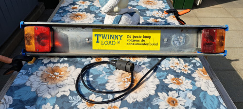 Te koop aanhanger lampen of fietsdrager