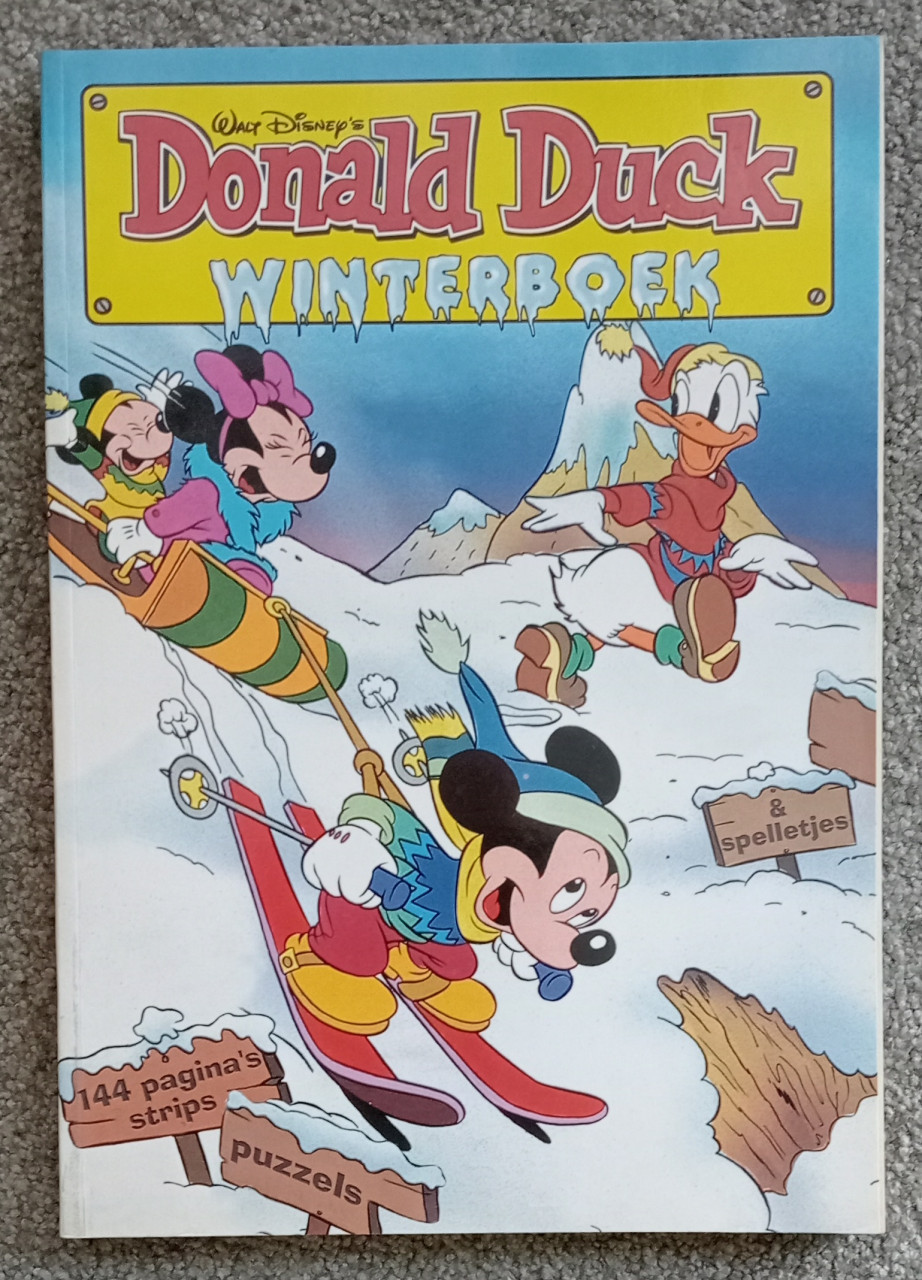 Donald Duck Winterboek 2001 in nieuwstaat