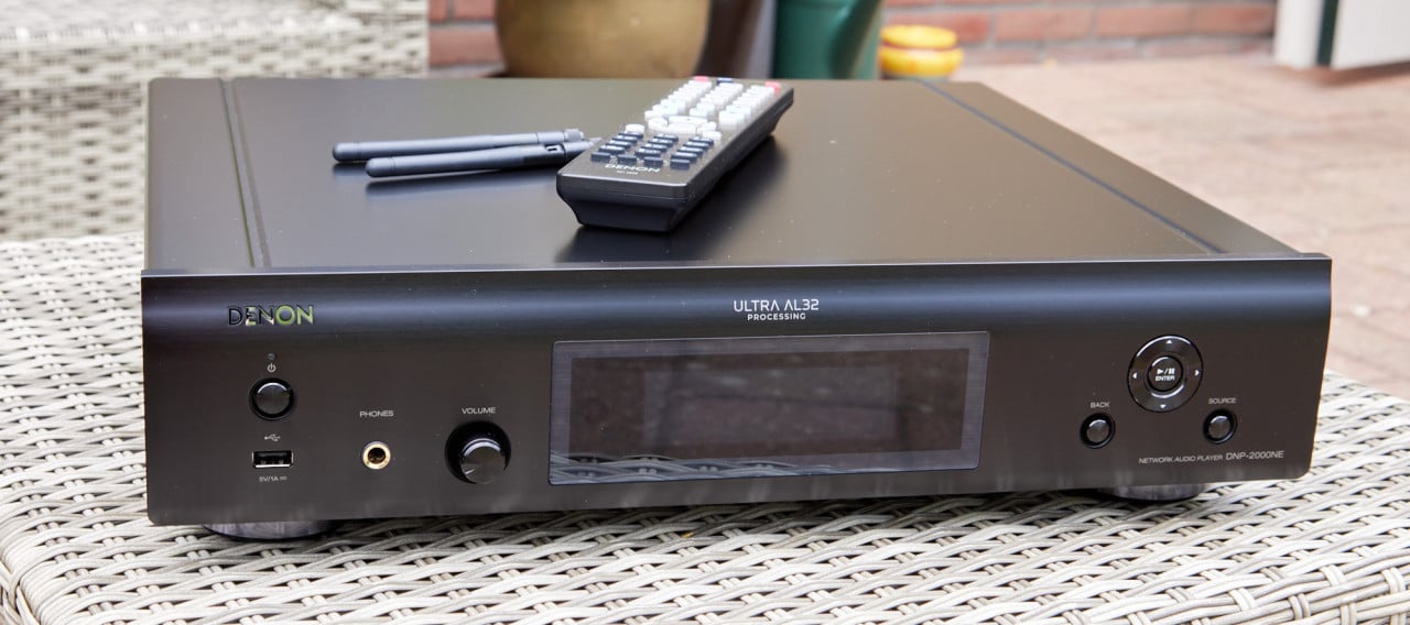 Denon DNP-2000NE streamer/DAC/voorversterker, zwart