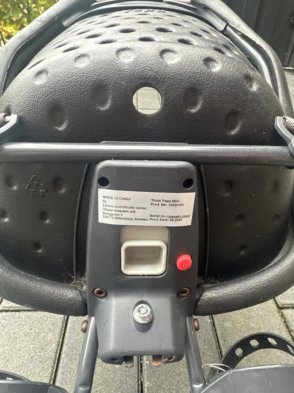 Fietsstoeltje Yepp