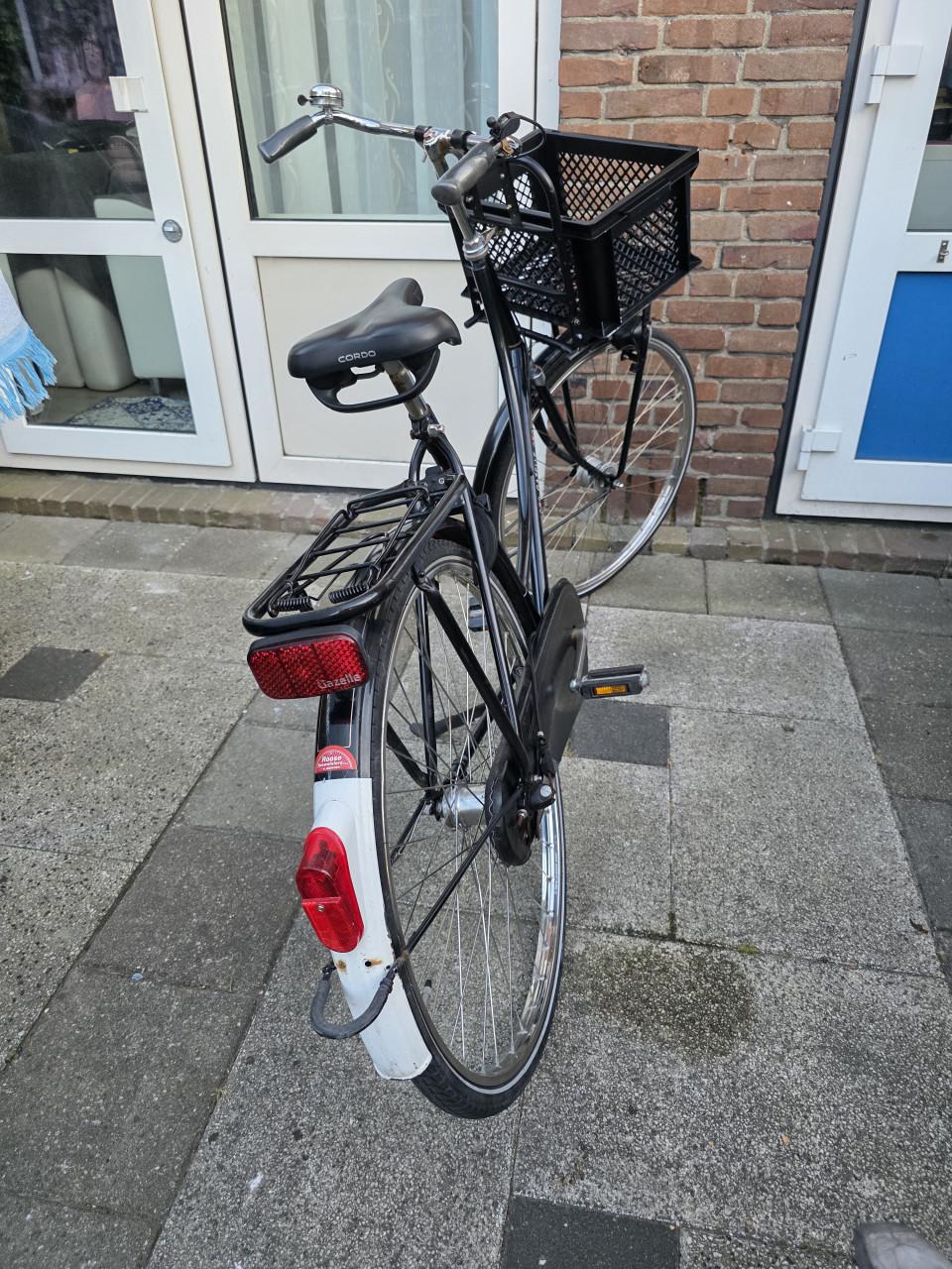 Dames fiets GAZELLE met 3 versnellingen-28 inch- Fr.maat 57cm