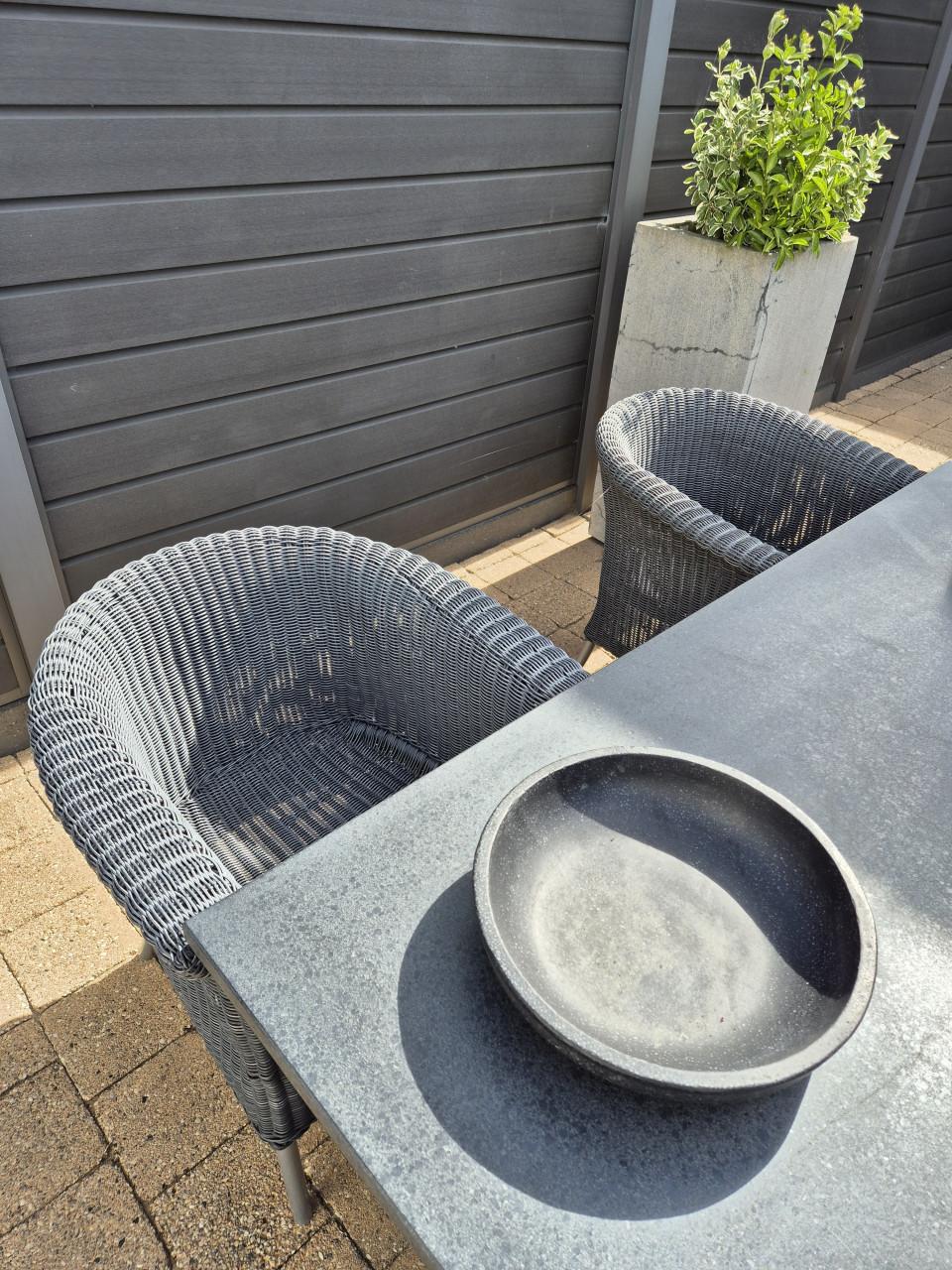 4 Mooie Terras stoelen