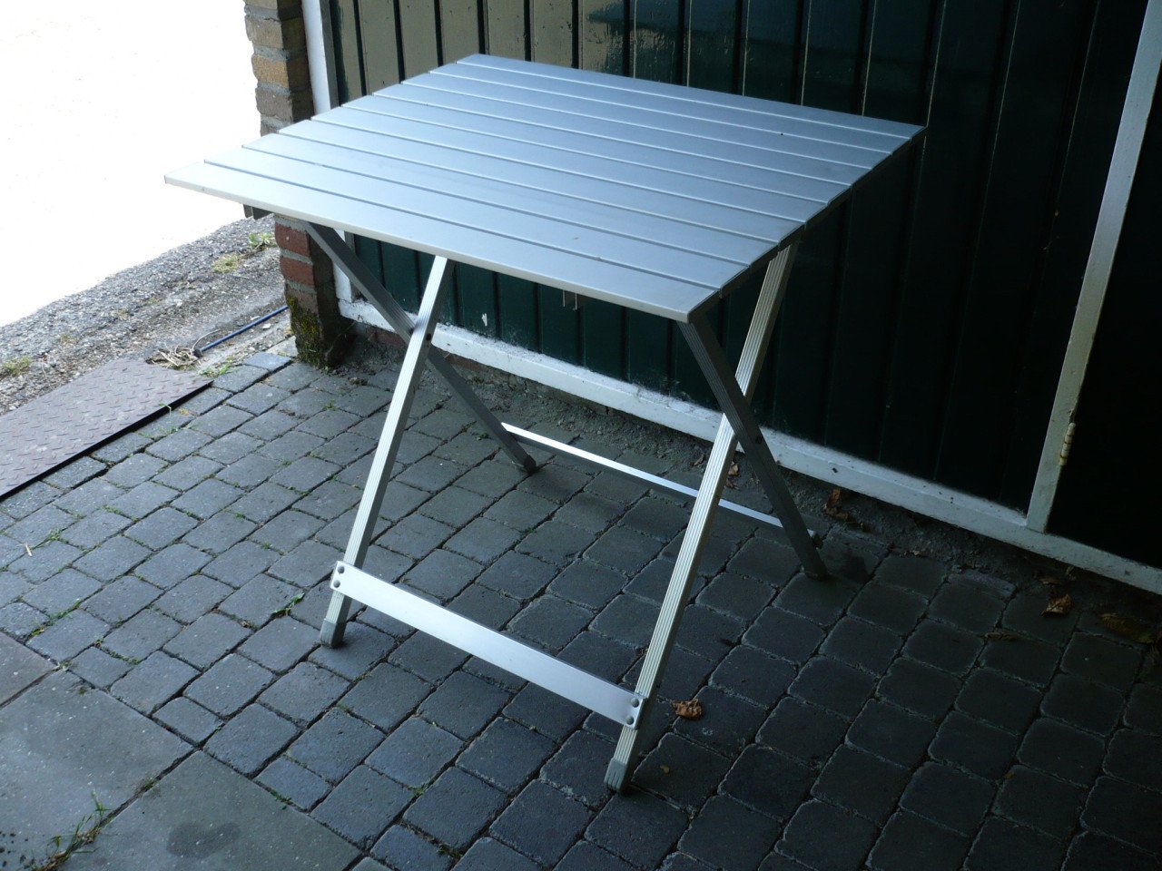 Aluminium opvouwbaar tafeltje