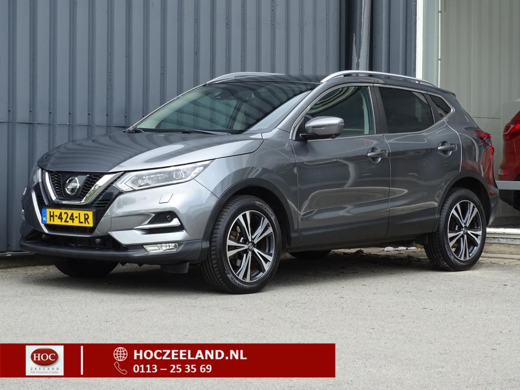 Nissan Qashqai 1.2 tekna automaat | pano | 360 camera | 18" | trekhaak