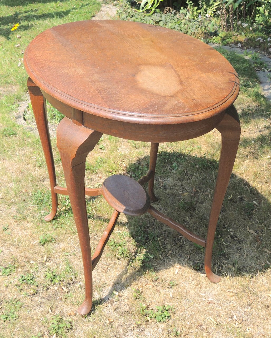 Klassieke massief eiken eettafel