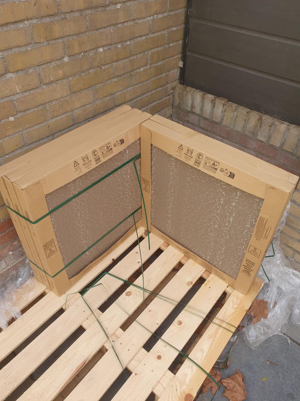 Betonlook vloer en wand tegels