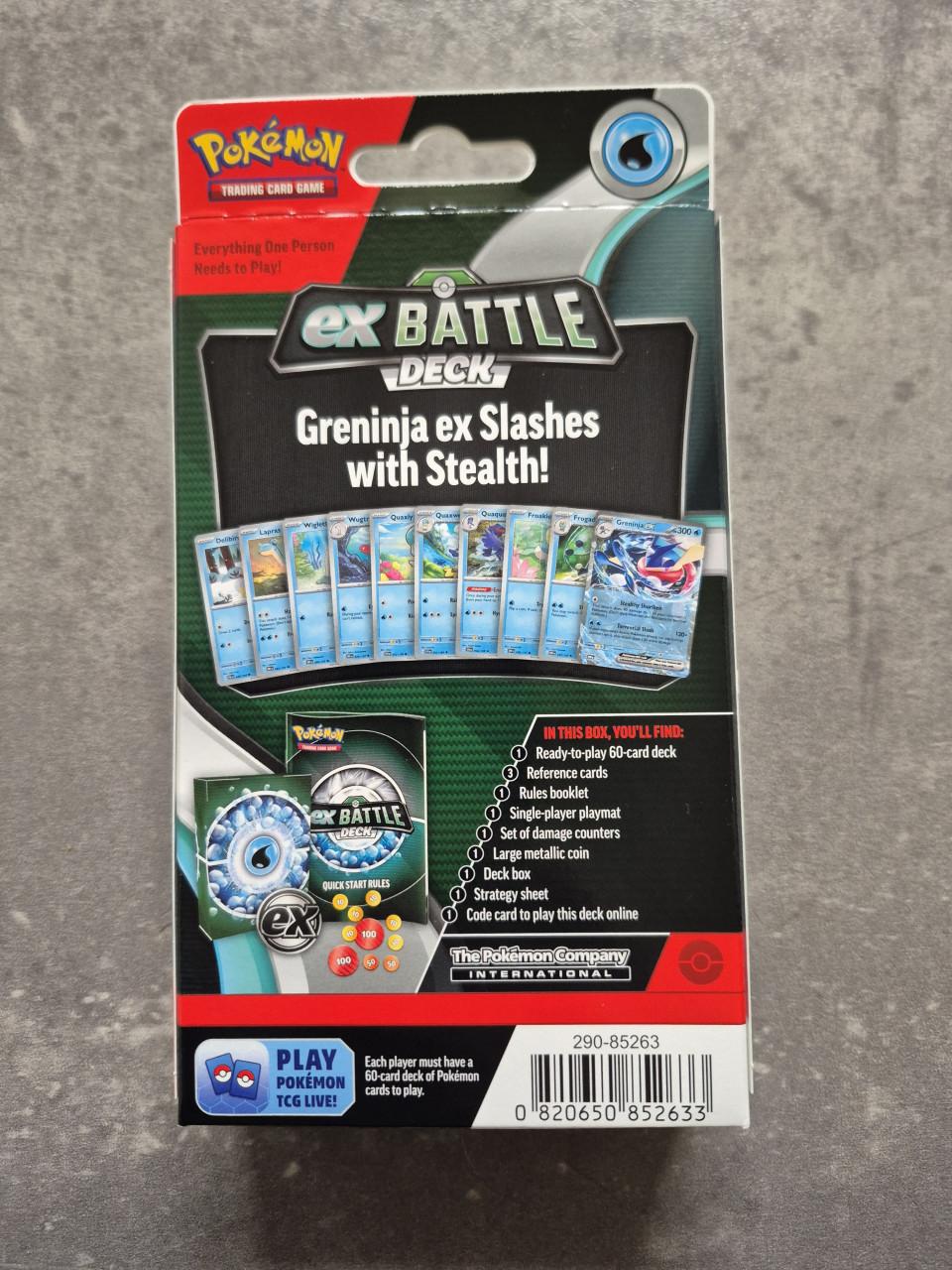 Pokemon battle box