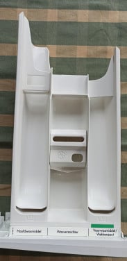 Wasmachine accessoire AEG LAVAMAT 52840 wasmiddelbak zeepbakje + voorkant