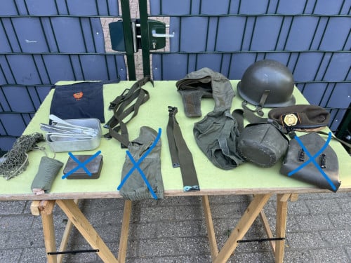Militaire spullen