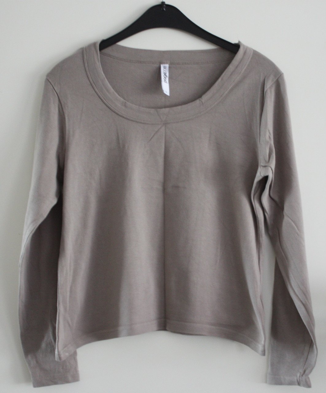 Licht grijze shirt  maat l