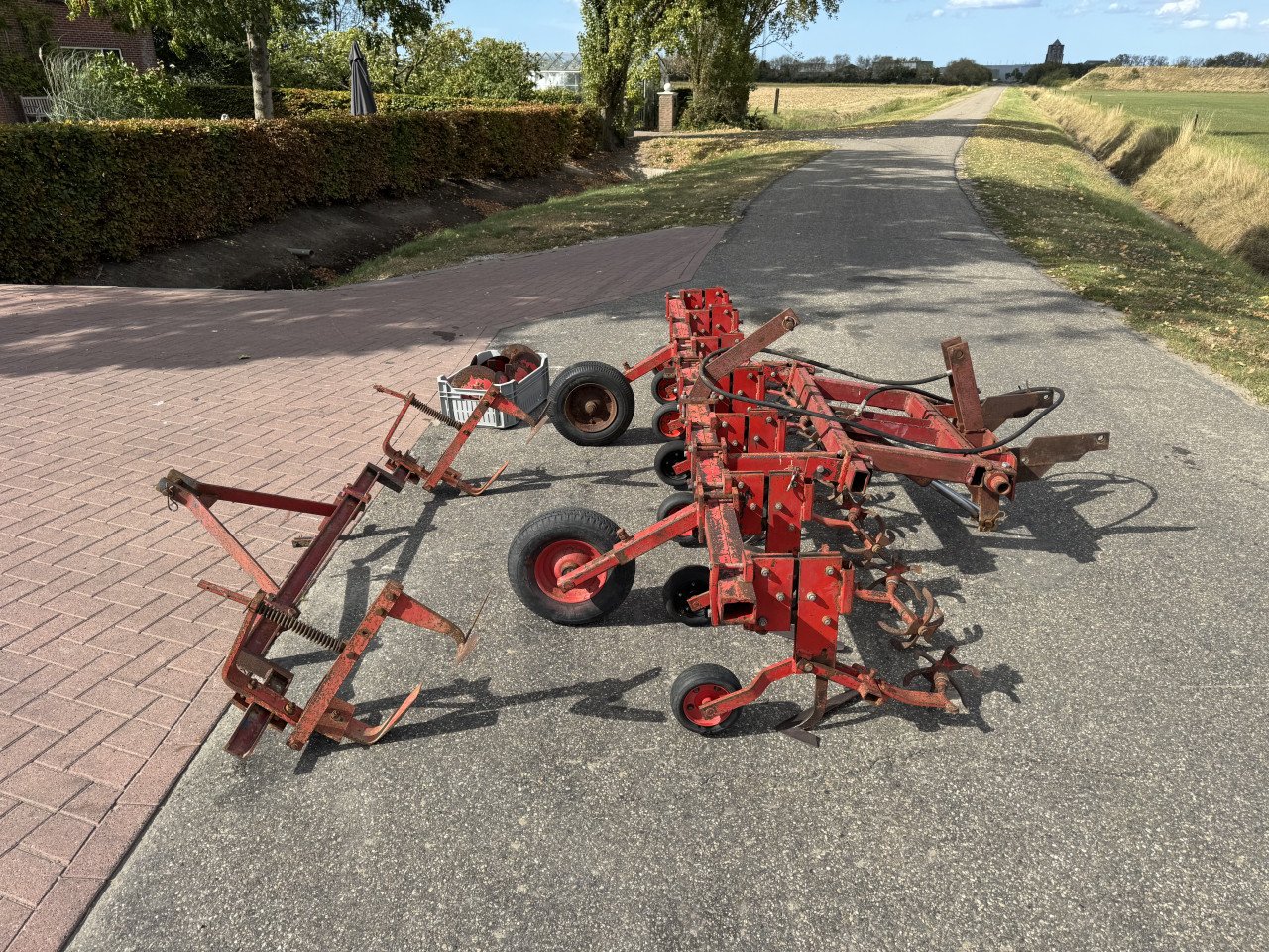 6 rijen 7 elementen Steketee schoffelmachine