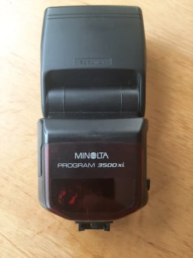 Minolta program 3500xi flitser