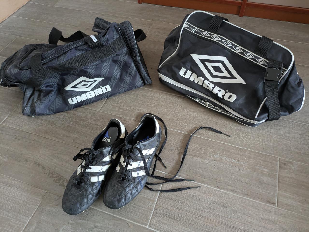 Voetbaltassen, weekendtas