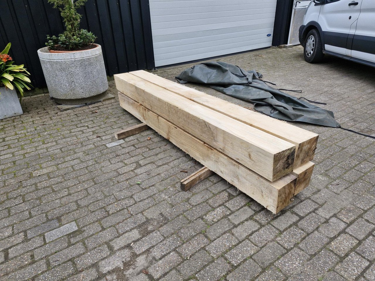 Tuinhout planken, balken en palen