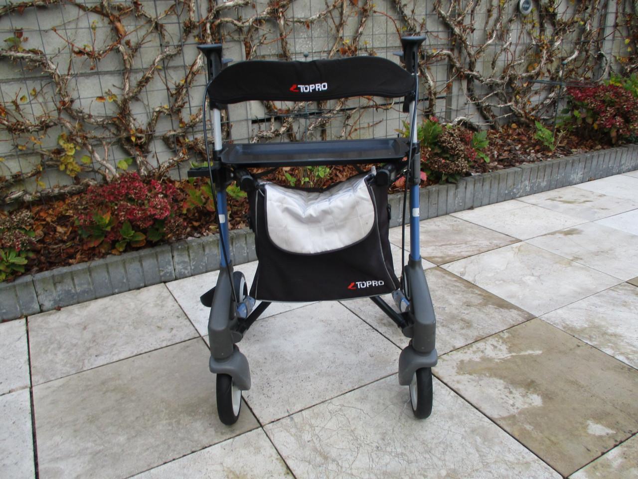 Zgan Torpo Troja 5G nieuwste model opvouwbare lichtgewicht rollator