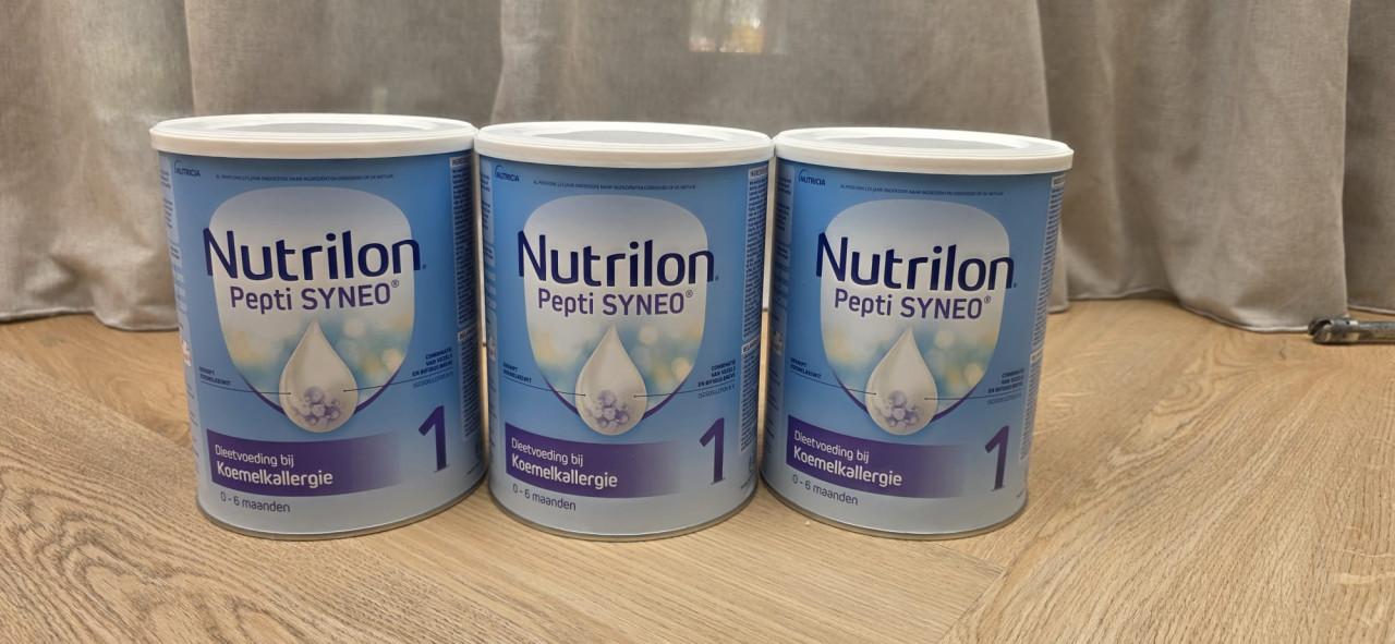 3 Bussen Nutrilon Pepti SYNEO 1 (Ongeopend/Nieuw) – THT 19-08-2027