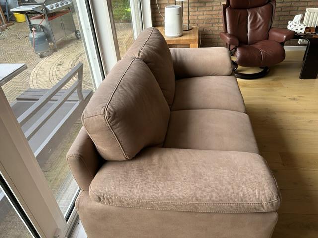 2-zits bank Manta Fabrik Sand 180x85