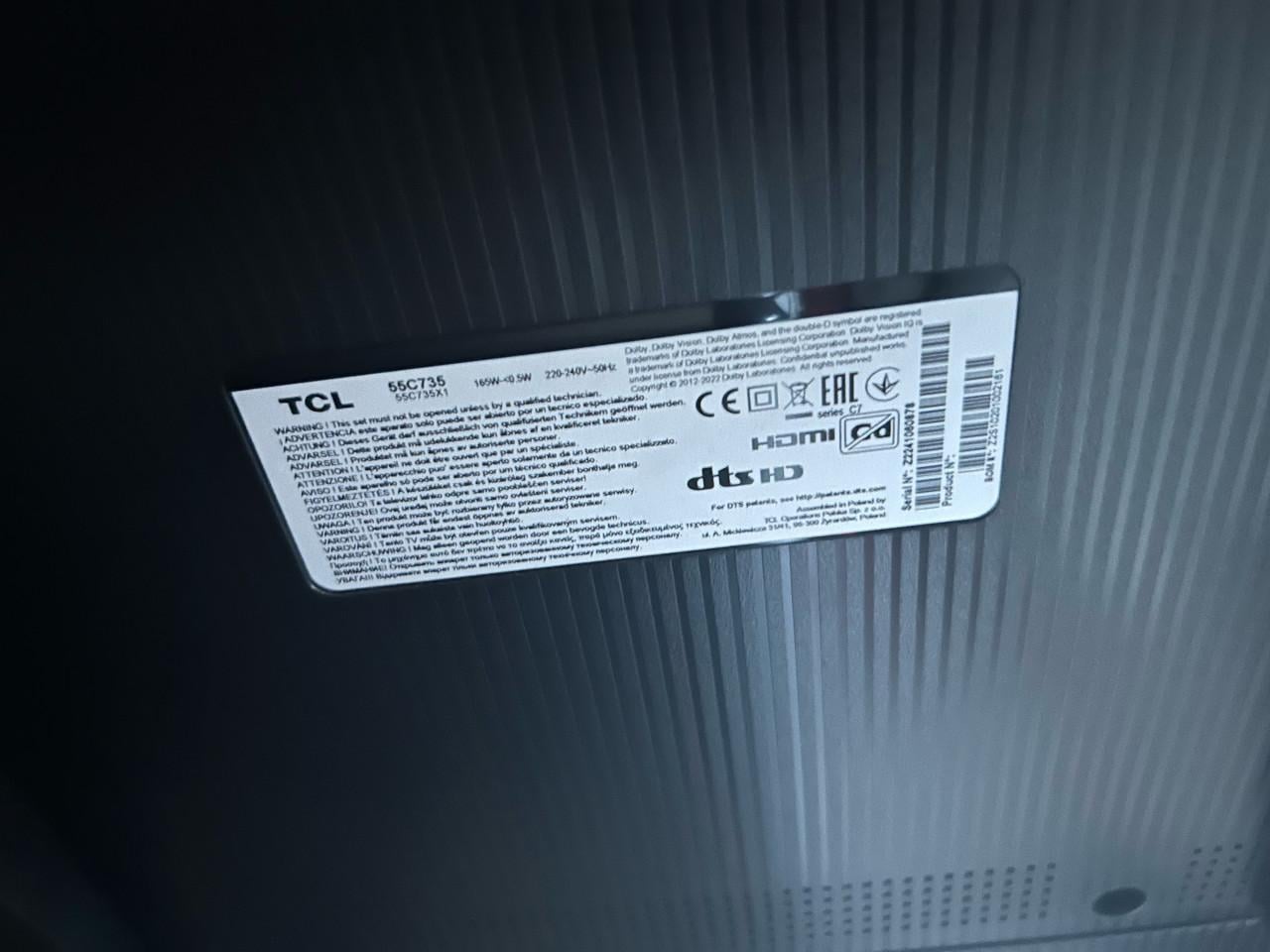 Tcl 55c735 tv