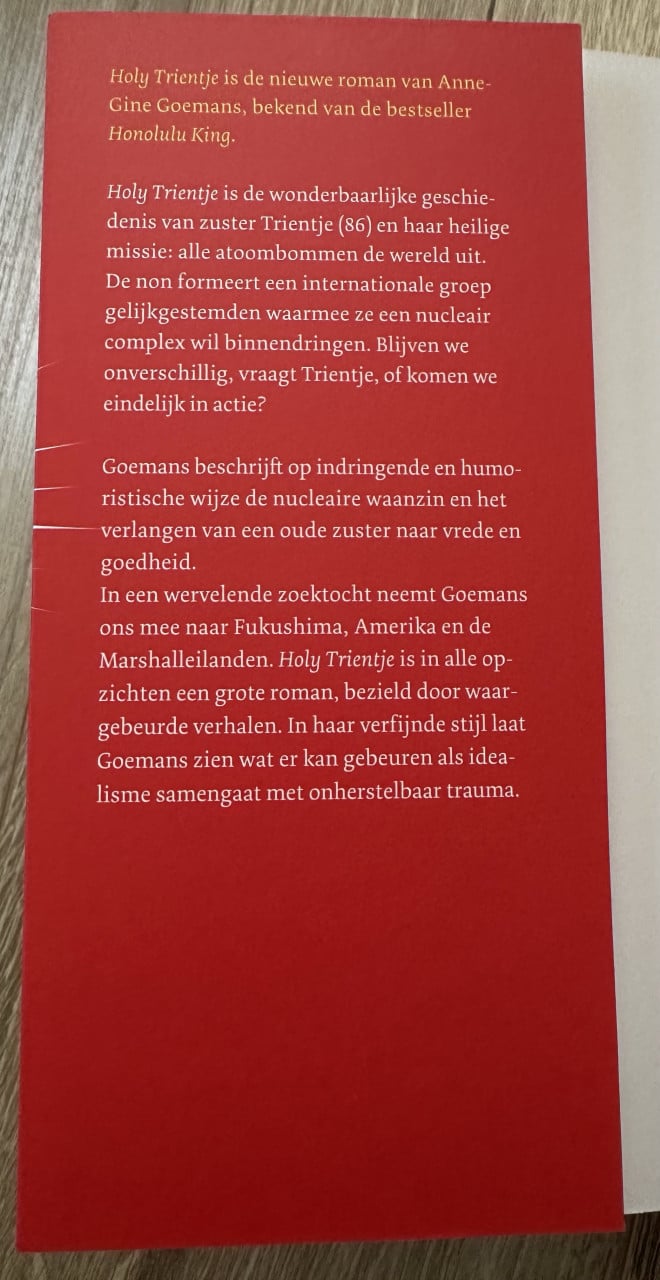 Anne-Gine Goemans - Holy Trientje